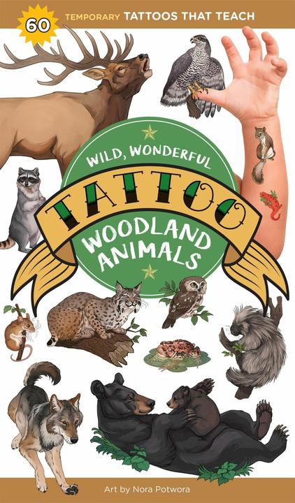 Produktbild Wild, Wonderful Tattoo Woodland Animals