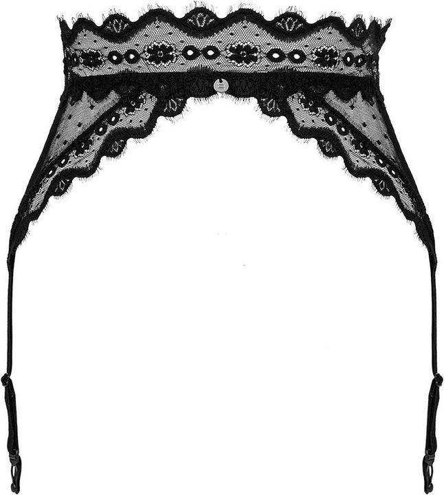 Actual product image Obsessive Suspenderbelt Marrbel - black (L, XL)