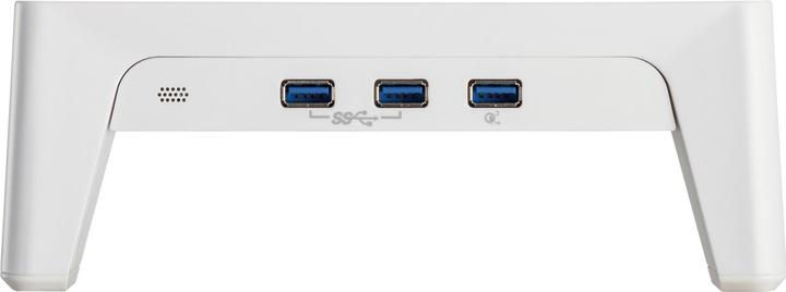 Produktbild InLine Monitor Podest+ mit 2x USB 3.2 Gen1 und QC3 Ladeports