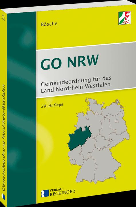 Produktbild Gemeindeordnung für das Land Nordrhein-Westfalen (GO NRW) (Deutsch, Ernst-Dieter, Bösche, 2024)