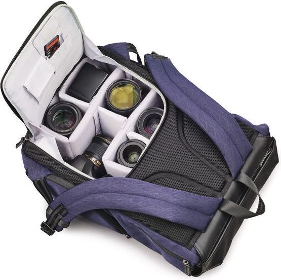 Actual product image Cullmann BRISTOL DayPack 600+ dark blue, camera backpack (Camera shoulder bag)