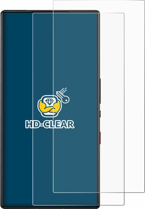 Actual product image BROTECT Screen Protector Clear (2 Piece, Nubia Red Magic)