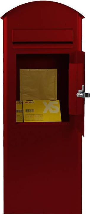 Produktbild SafePost 70-5 Combi Briefkasten rot