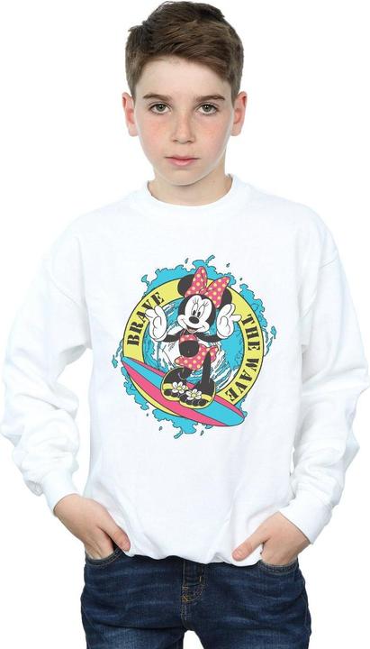 Produktbild Disney Minnie Mouse Brave The Wave Sweatshirt Jungen (140, 146)