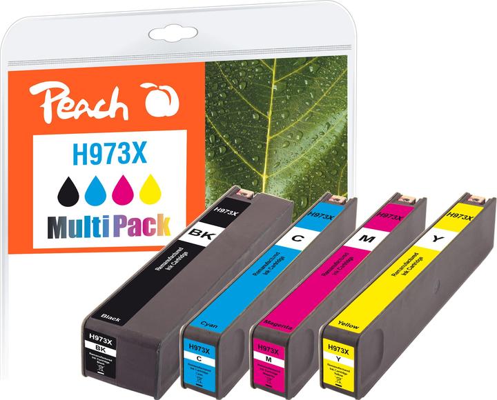 Actual product image Peach 973X Multipack (M, C, Y, FC)