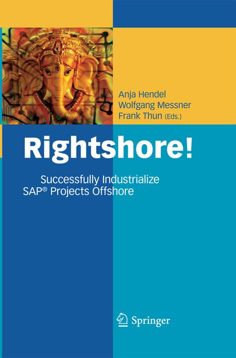 Actual product image Rightshore! (Francs Thun, Anja Hendel, Wolfgang Messner, 2014)