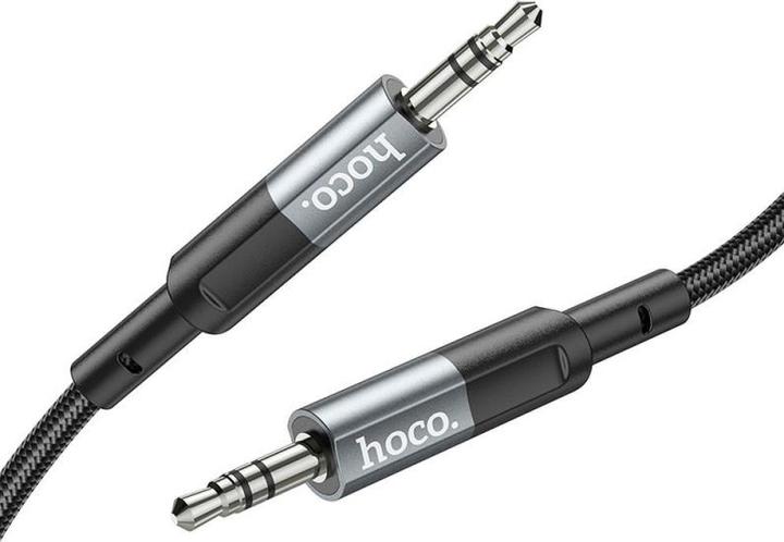 Produktbild Hoco 3.5mm to 3.5mm Audio Kabel UPA22, 1m, Schwarz (1 m)