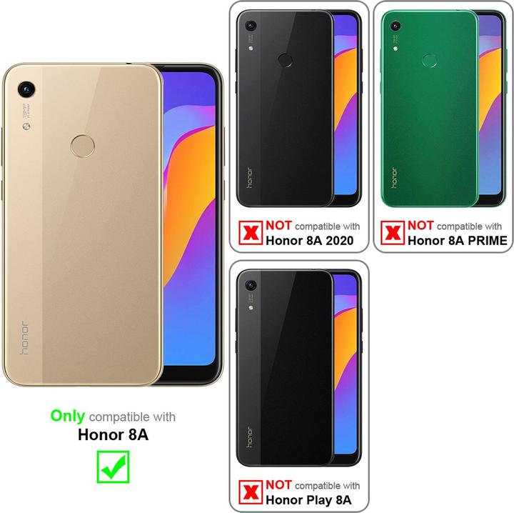 Produktbild Cadorabo Book Jeans Optik Cover (Honor 8A)