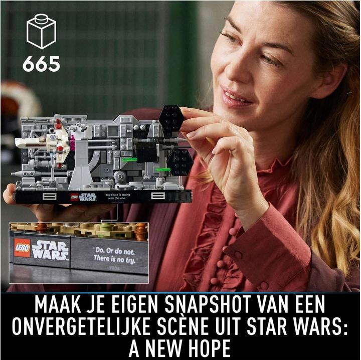 Immagine prodotto LEGO Diorama della corsa in trincea della Morte Nera (75329, LEGO Star Wars)