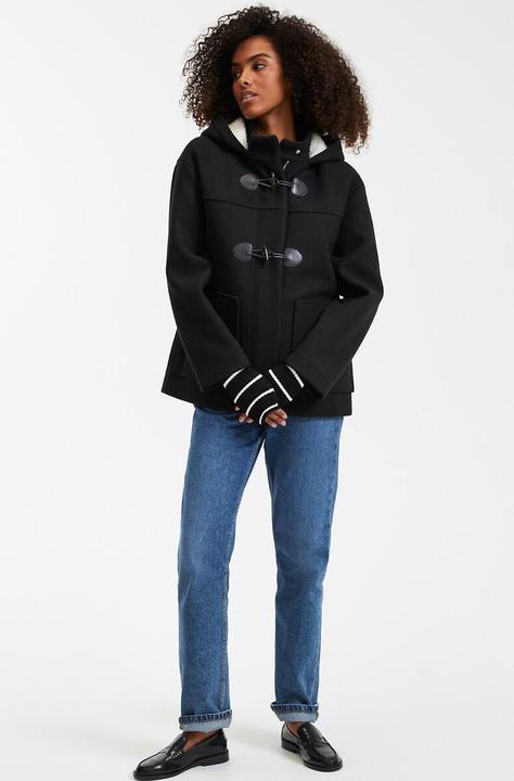 Produktbild La Redoute Collections Halblange Winterjacke im Dufflecoat-Stil (46)
