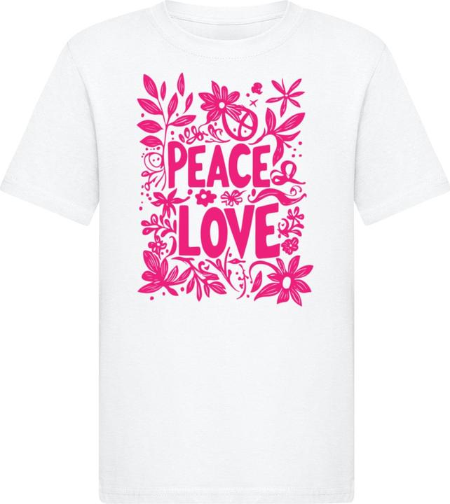 Merchcode Kids Peace and Love - Basic Tee - 184799
