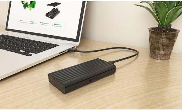 Actual product image Icy Box Externes Gehäuse IB-1917M-C32a M.2 (M.2 2280, M.2 2230, M.2 2260, M.2 2242)