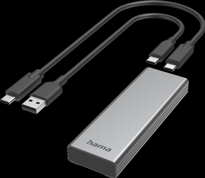 Image du produit Hama Boîtier USB pour disques durs M.2 SATA & NVMe SSD (M.2)