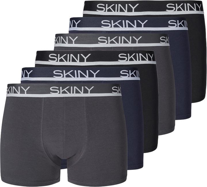 Immagine prodotto Skiny 6 confezioni di pantaloncini in cotone retrò (XL, confezione da 6)