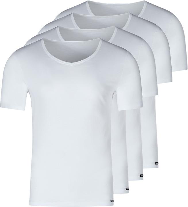 Produktbild Skiny 4er Pack Unterhemd / Shirt Kurzarm Unterhemd / Shirt Kurzarm (L)