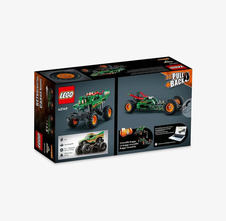 Actual product image LEGO Monster Jam Dragon (42149, LEGO Technic)