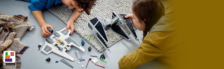 Produktbild LEGO Mandalorian Fang Fighter vs. Tie Interceptor (75348, LEGO Star Wars)