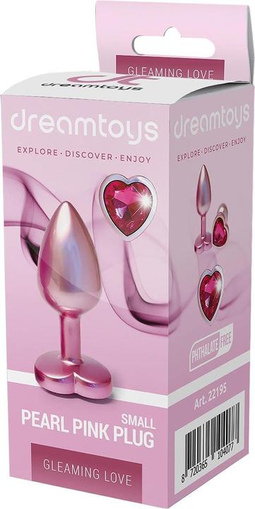 Actual product image Dreamtoys DREAM TOYS Gleaming Love Plug korek analny Pearl Pink S