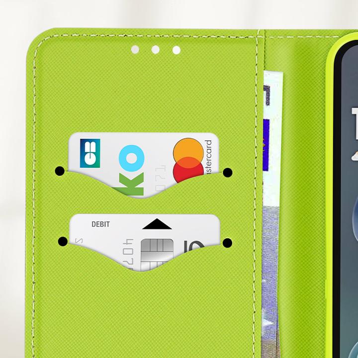 Actual product image Avizar Fancy Wallet Cover (Motorola Moto G35)
