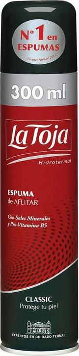 Produktbild La Toja HIDROTERMAL espuma afeitar classic spray 250+50 ml (300 ml, Rasiergel)