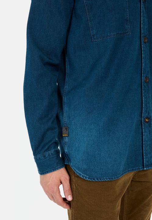 Actual product image Camel Active Regular fit long sleeve shirt in cotton (M)