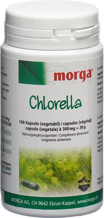 Produktbild Morga Chlorella Kapseln (100 Stück, Kapseln, 60 g)