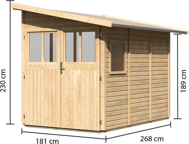 Actual product image Karibu Wandlitz 3