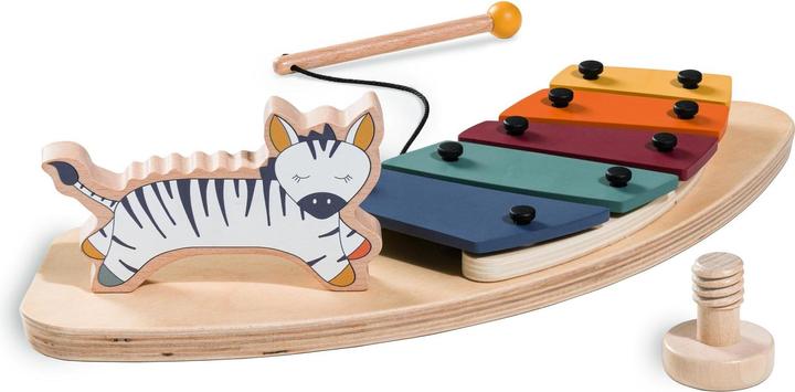 Hauck Alpha Play Zebra (Englisch, Deutsch, Französisch, Italienisch, Schweizerdeutsch)