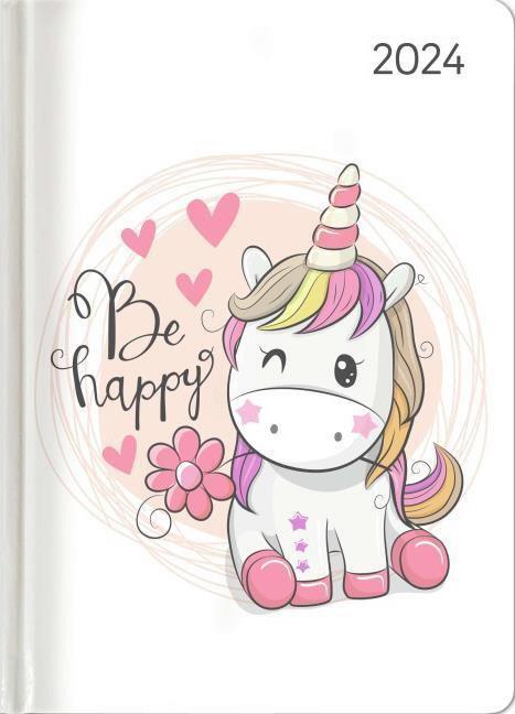 Produktbild Alpha Edition Ladytimer Unicorn 2024 - Einhorn - Taschenkalender A6 - Weekly - 192 Seiten - Notiz-Buch - (10 x 15 cm, Deutsch)