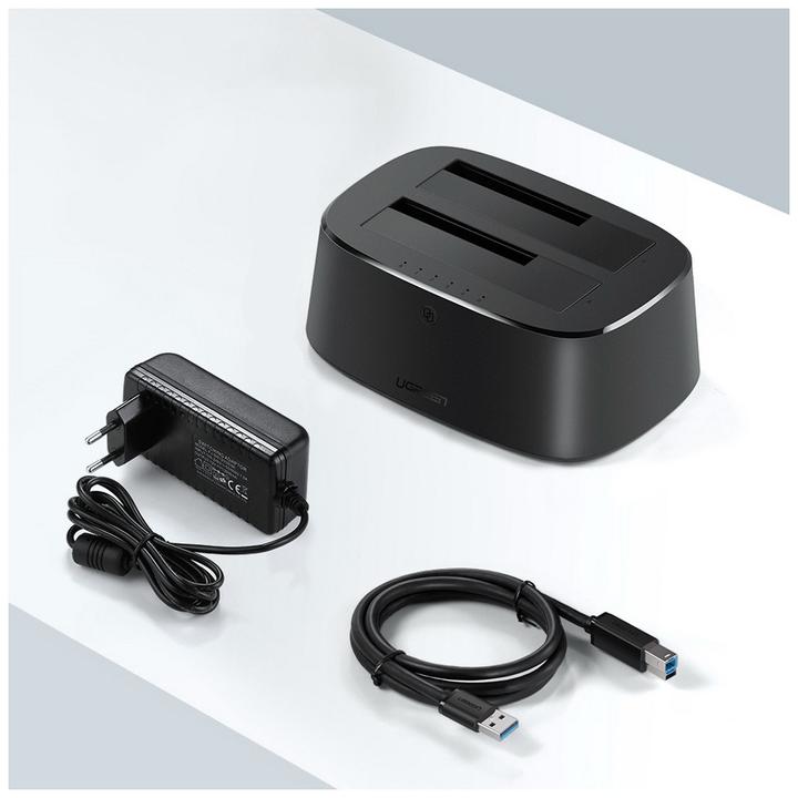 Image du produit Ugreen Station d'accueil SATA Hard Drive pour disque dur SSD 2,5" et 3,5