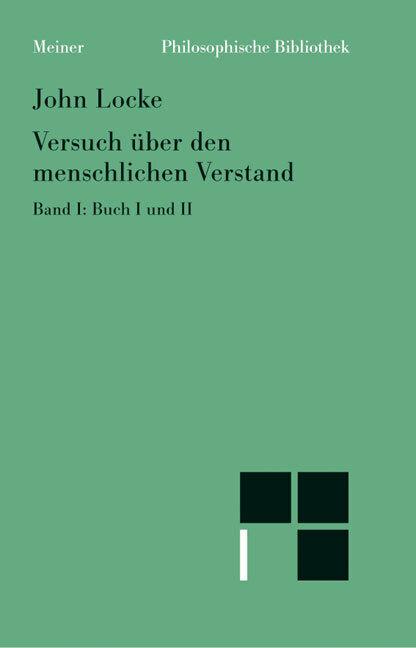 Produktbild Versuch über den menschlichen Verstand 1 (Deutsch, John Locke, Reinhard Brandt, 2000)
