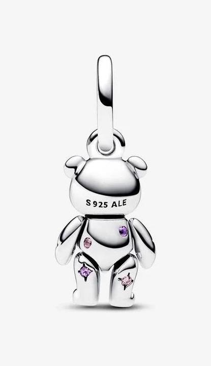 Produktbild Pandora Beweglicher Baby Teddybär Charm (Sterling Silber 925)