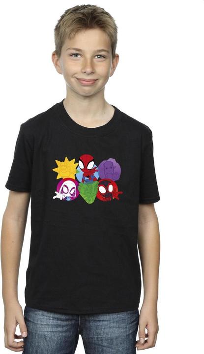 Produktbild Spidey And His Amazing Friends Faces TShirt Jungen (140, 146)
