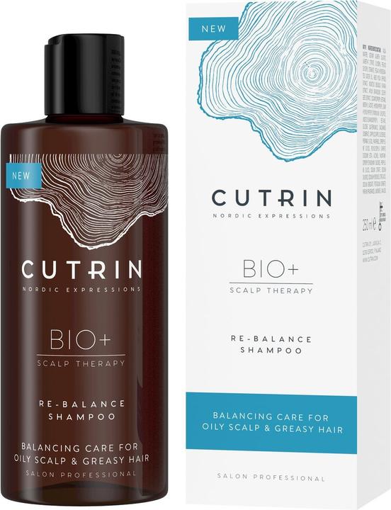 Actual product image Cutrin BIO+ Re-Balance Shampoo 250 ml (250 ml, Liquid shampoo)
