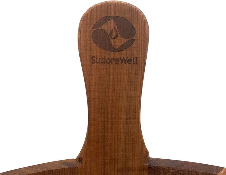 Image du produit SudoreWell Seau pour sauna, set de seaux en cèdre rouge 4,0L