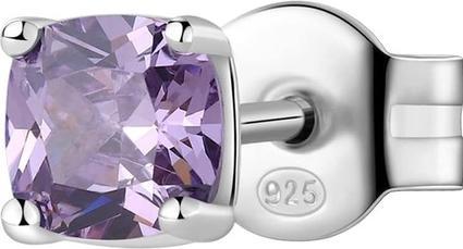 Brosway Stylish silver single earrings Fancy Magic Purple FMP07