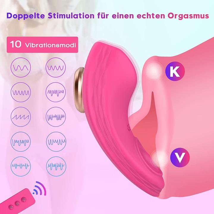 Actual product image Whigmaleerie Butterfly vibrator