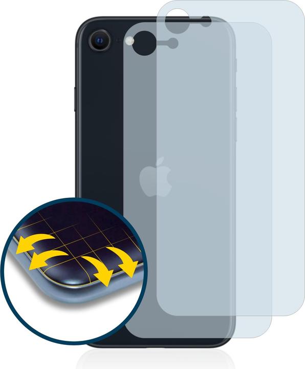 Actual product image BROTECT Full-Cover Protector Matte (2 Piece, Apple iPhone SE (3rd Gen))