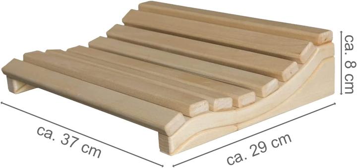 Image du produit Sunnydeals Appuie-tête de sauna en bois