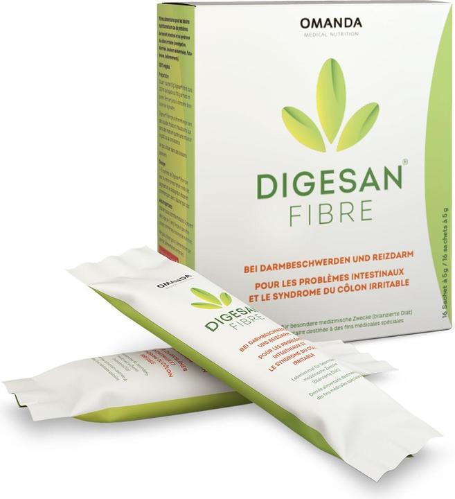 Actual product image Digesan For Intestinal Disorders And Irritable Bowel (16x5g) (16 Piece, Beutel, 135 g)
