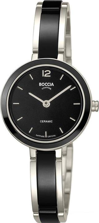 Immagine prodotto Boccia 3333-02 Orologio da donna in ceramica e titanio 29mm 5ATM (Orologio da polso analogico, 29 mm)