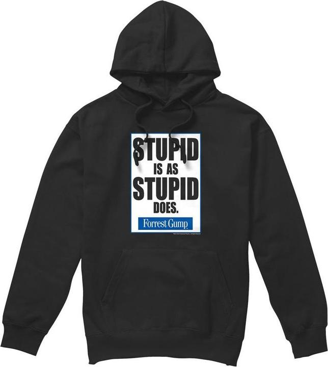 Forrest Gump Stupid Is Kapuzenpullover