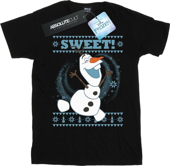 Produktbild Disney Frozen Olaf Sweet Christmas TShirt Mädchen (152, 158)