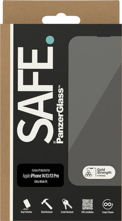 Produktbild PanzerGlass Safe. (1 Stück, Apple iPhone 14, Apple iPhone 13)