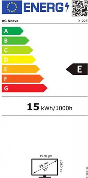 Energie-Label AG neovo X-22EW 22IN 1920X1080 FHD (1920 x 1080 Pixel, 22")