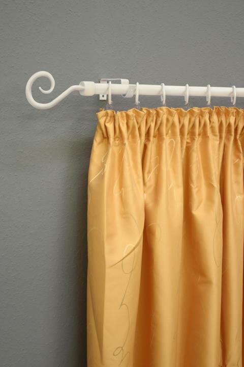 Produktbild Gardinia Gardinenstangen Set Hook 1-Lauf Ø 16/13 mm 130 - 240