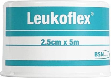 Actual product image BSN Leukoflex 2.5 cm x 5 m skin-friendly occlusive fixation plaster, 1 pc. plaster (1 x)