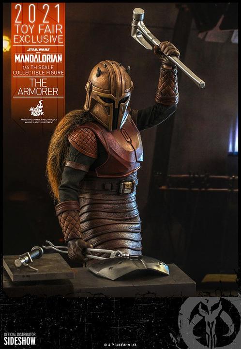 Produktbild Hot Toys Star Wars - The Mandalorian "The Armorer" 2021 Toy Fair Exclusive 1/6 Actionfigur