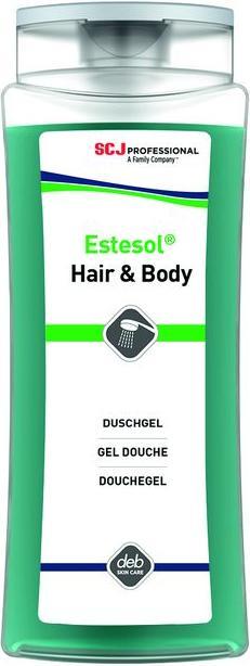 Etichetta energetica Deb Stoko Gel doccia shampoo ad azione lieve Estesol® Hair & Body (Ricarica, 250 ml)