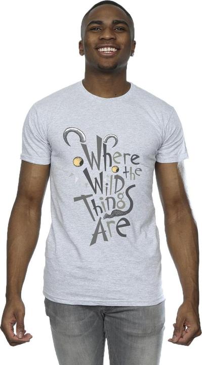 Immagine prodotto Where The Wild Things Are Monster Logo Maglietta Uomo (S)